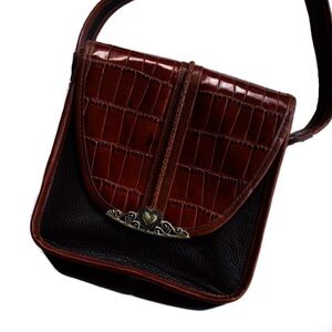 VINTAGE Croc Crossbody Bag
